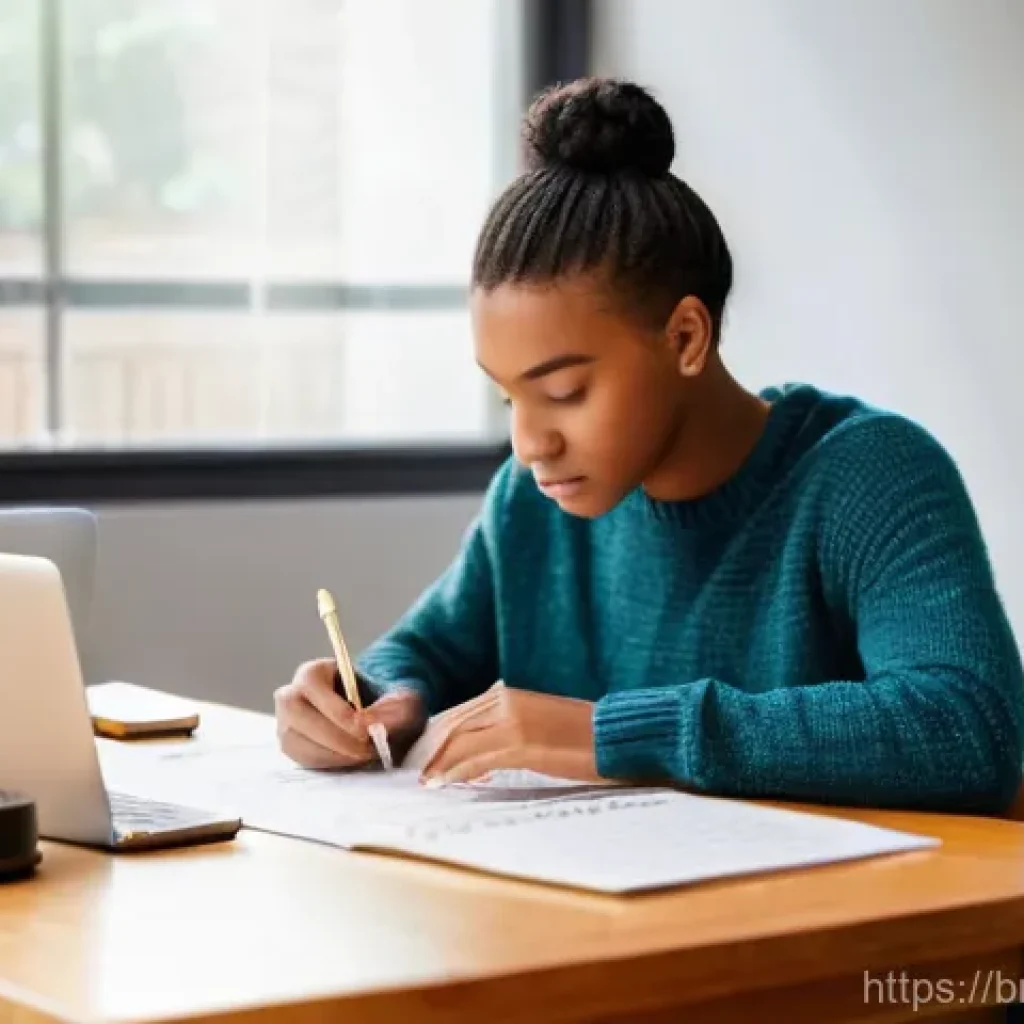 음악이론 자격증 공부법 - **Prompt for "Planning and Goal Setting":**
"A bright, realistic image of a focused young adult,...